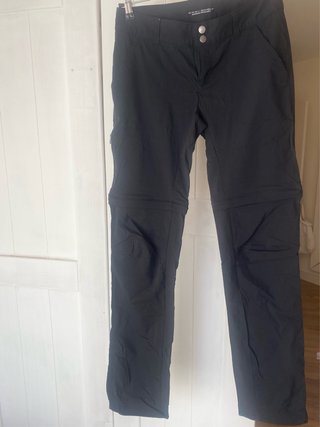 Pantalón Trekking Mujer Columbia Negro