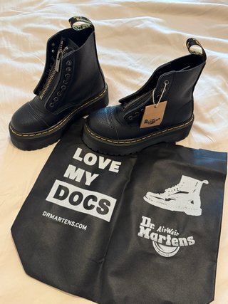 Botas Dr. Martens veganas negras