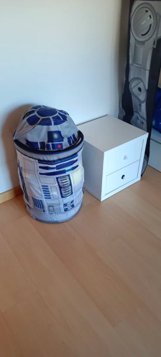Dormitorio niños Star Wars y dos colchones