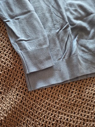 Jersey azul mujer