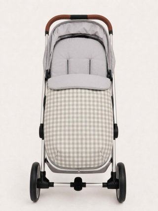 Saco para silla de paseo cuadros