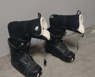 Botas Snowboard Talla 42 Negras