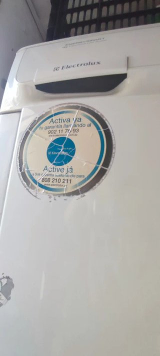 Secadora Blanca Electrolux
