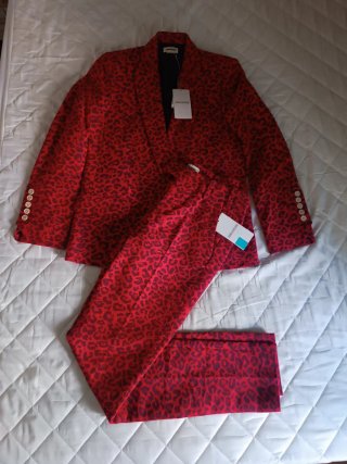 Traje Zadig & Voltaire estampado leopardo