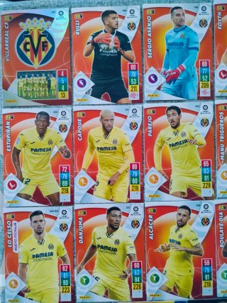 Cromos Villarreal Adrenalyn XL 21/22