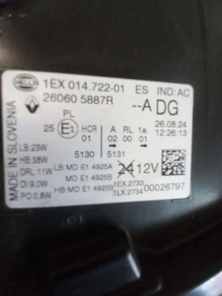 Faro Delantero Izquierdo NISSAN PRIMASTAR 2023