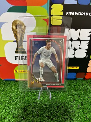 Kevin De Bruyne Red Refractor /25 Topps Museum