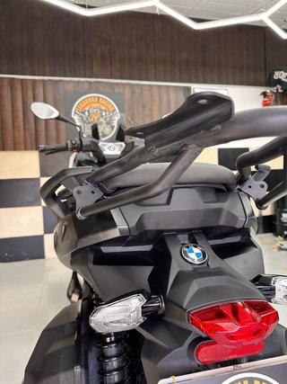 Herraje Soporte Baúl Moto Negro