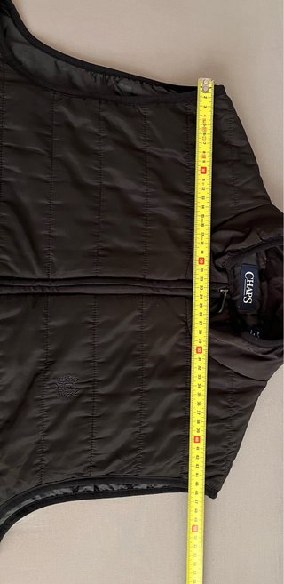 Chaleco Chaps Vintage Negro