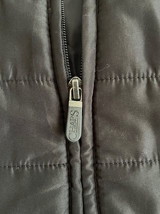 Chaleco Chaps Vintage Negro