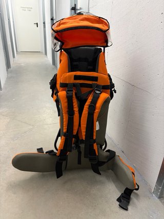 Mochila Portabebés Guto Naranja