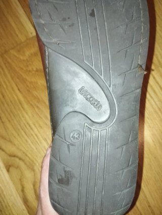 Náuticos de piel Lacoste