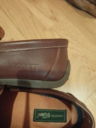 Náuticos de piel Lacoste
