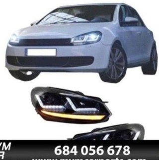 Faros delanteros Xenon Led Osram Volkswagen Golf V