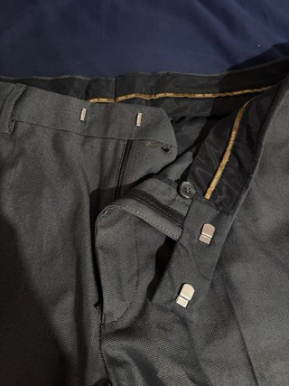 Pantalón de vestir ZARA gris