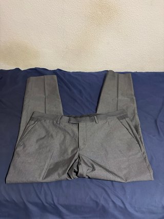 Pantalón de vestir ZARA gris
