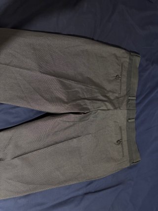 Pantalón de vestir ZARA gris