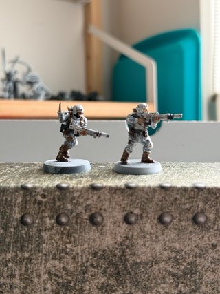 Figuras Guardia Imperial Astra Militarum