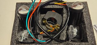 Mini Faros LED Moto (2 Piezas)