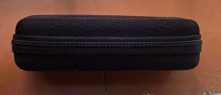 Funda Gafas Arnette Semi-Rigida Negra Cremallera