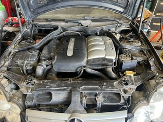 Mercedes-Benz W210 coupe 2003