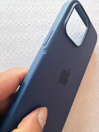 Funda Apple Piel Original Azul