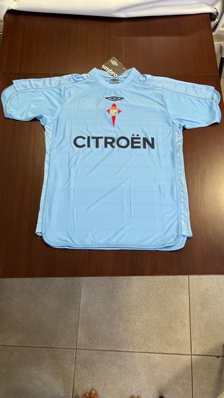Camiseta Celta Vigo Retro Umbro Citroën Talla L