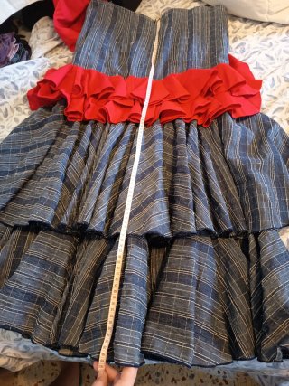 Traje Flamenca Juvenil Dos Piezas