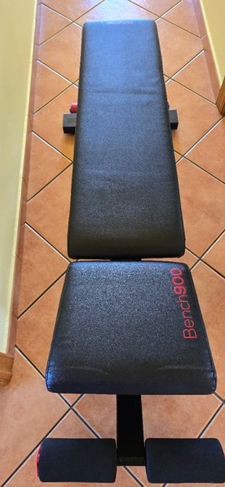 Banco Pesas fitness decathlon Domyos Bench 900