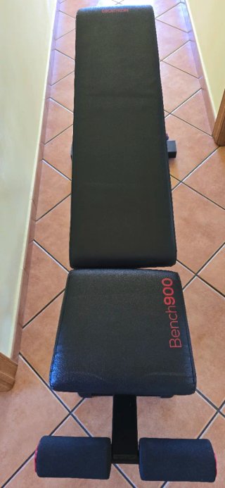 Banco Pesas fitness decathlon Domyos Bench 900