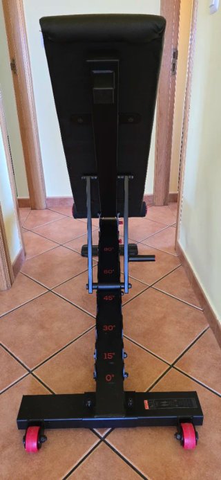 Banco Pesas fitness decathlon Domyos Bench 900