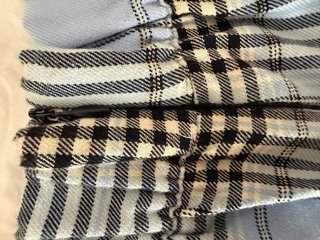 Falda-pantalón cuadros Bershka T.34