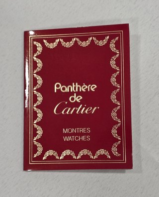 Manual Cartier Panthère Vintage