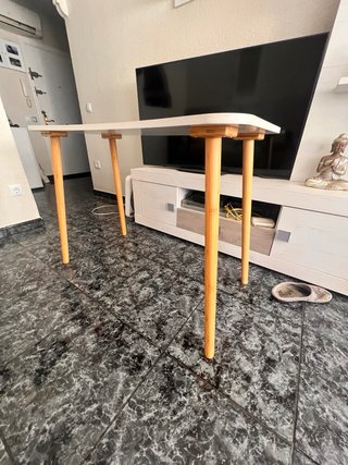 Mesa Nórdica Blanca Multiusos