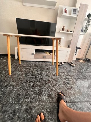 Mesa Nórdica Blanca Multiusos