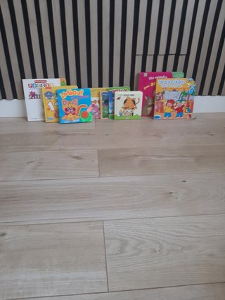 Lote de juguetes y libros infantiles
