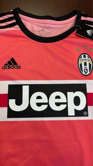 Camiseta Juventus Adidas 2015/16 Jeep Rosa