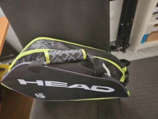 Paletero Padel Head Core Negro/Lima