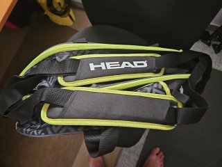 Paletero Padel Head Core Negro/Lima