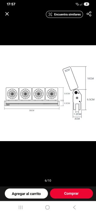 Ventilador Enfriador Acuario Pecera