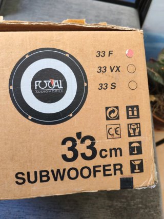 Subwoofer Focal 12 pulgadas