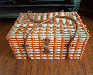 Cesta de picnic vintage