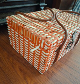 Cesta de picnic vintage