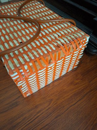 Cesta de picnic vintage