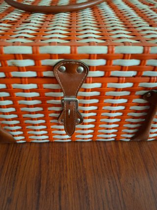 Cesta de picnic vintage