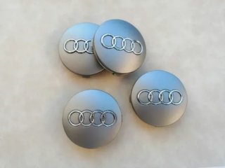 60mm Tapabujes Audi Centro de Llantas Ruedas