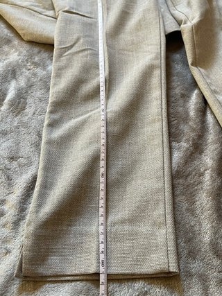Traje Zara Gris Chaqueta y Pantalón