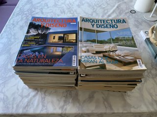 Colección revista ARQUITECTURA Y DISEÑO (28 ud)