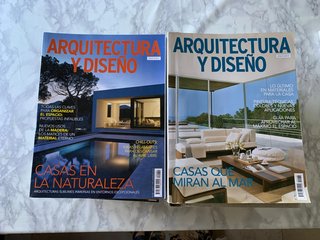 Colección revista ARQUITECTURA Y DISEÑO (28 ud)