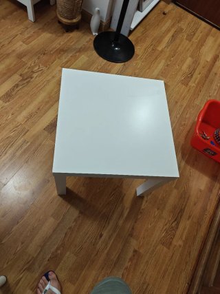 Mesa IKEA LACK 55x55cm Blanca
